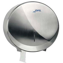 Диспенсер Jofel для туалетной бумаги в больших рулонах, металл глянец