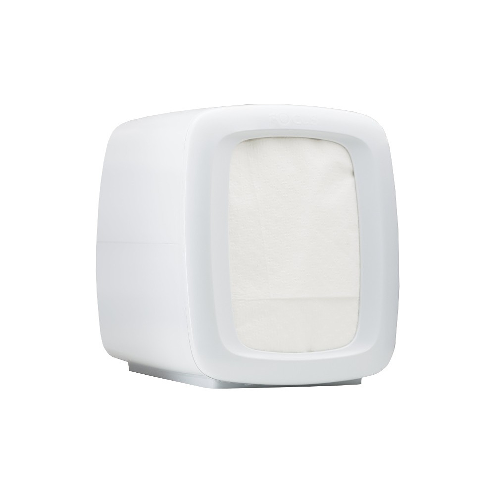 Диспенсер для салфеток Focus, белый, настольный, боковая подача - 4