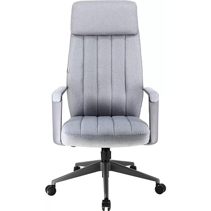 Кресло компьютерное EVERPROF Shanghai, ткань, серый, металл, корпус черный - 2