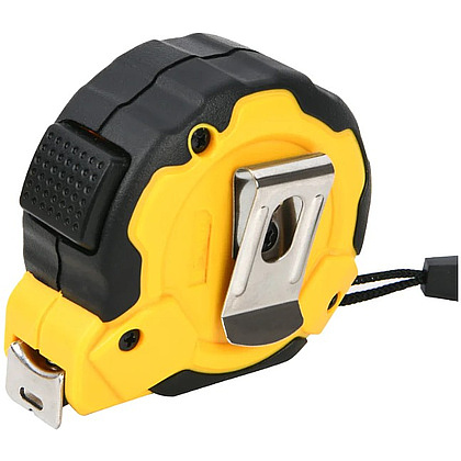 Рулетка Deli YS EDL3796, 5 м х 19 мм, желтый, черный - 5