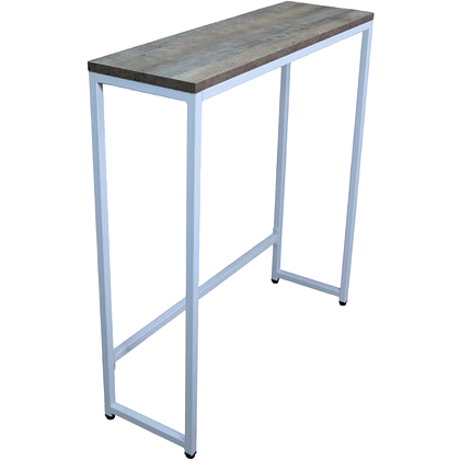 Стол консольный RION ALLERD, белый муар, Австралийское дерево