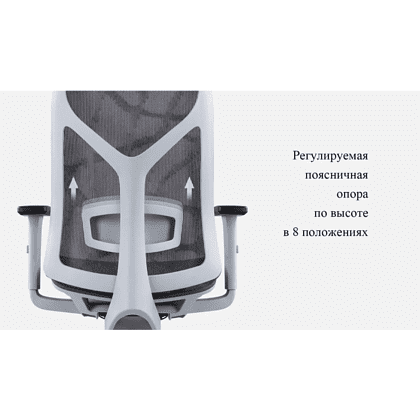 Кресло для руководителя SitZone CH-283A-P1 сетка, черный, -30% - 7
