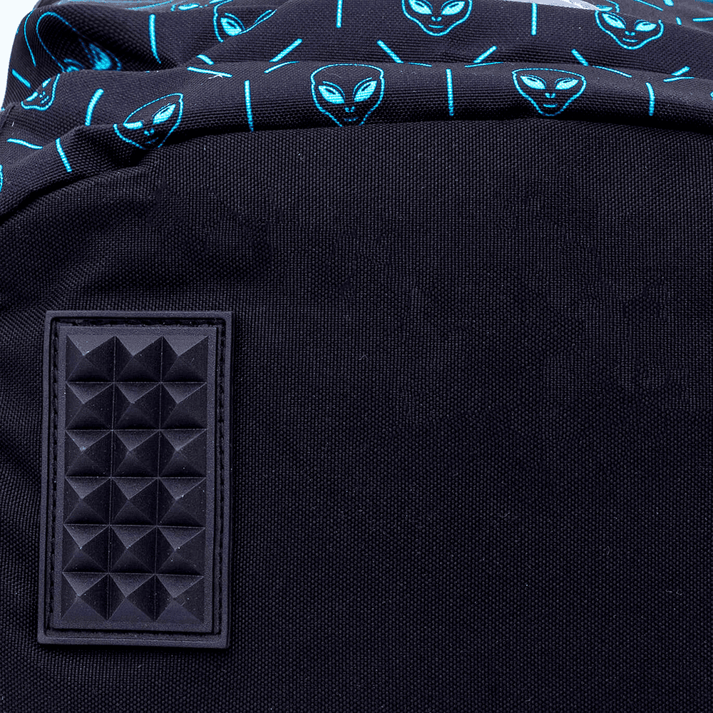 Рюкзак школьный "Neon Ufo", черный  - 6