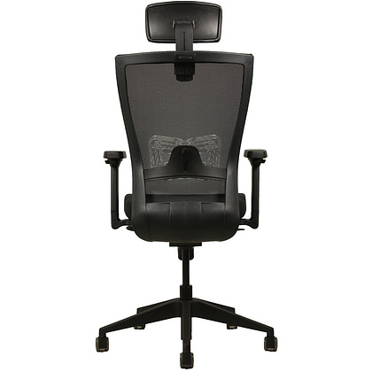 Кресло для руководителя "Art line", ткань, пластик, черный - 4