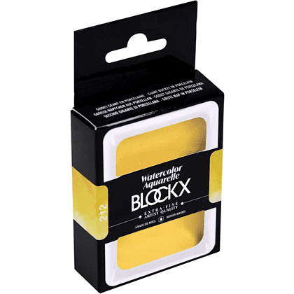 Краски акварельные "Blockx. Giant pan", 212 желтый Блокс, 18 мл., кювета - 4