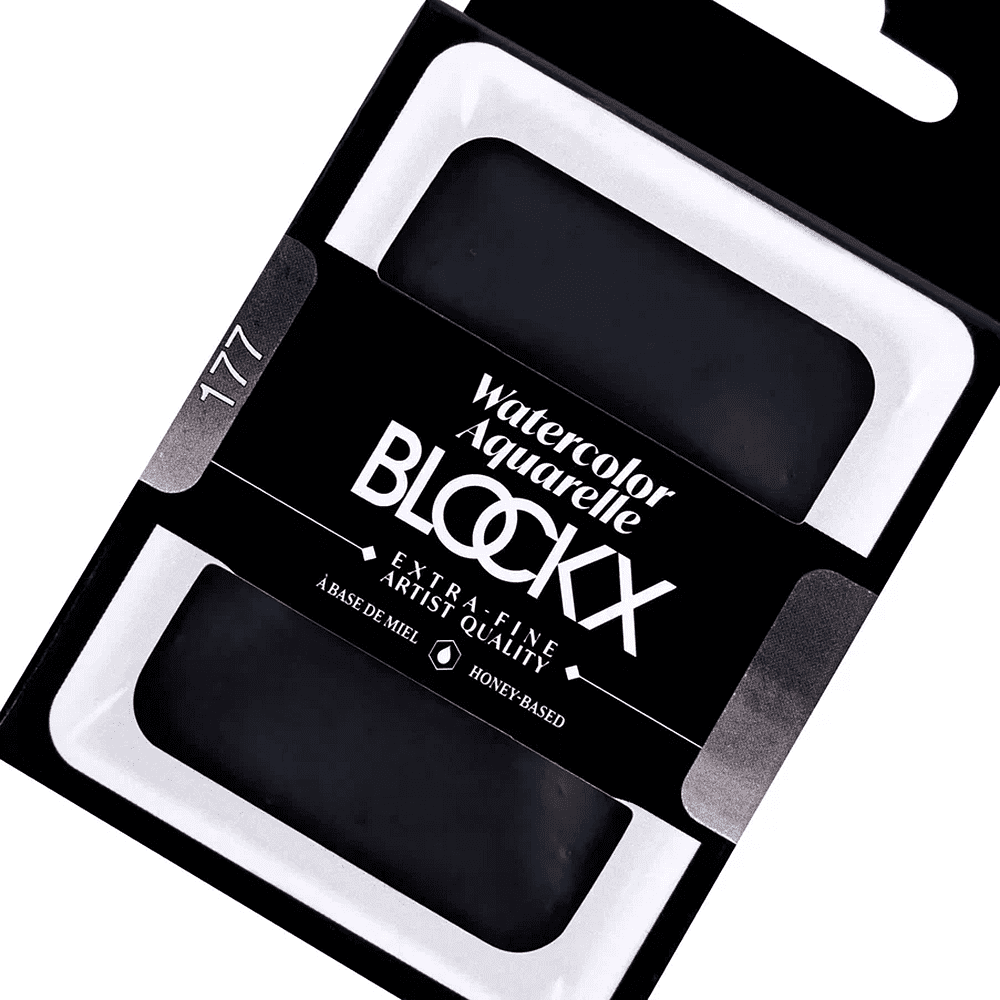 Краски акварельные "Blockx. Giant pan", 177 тинт нейтральный, 18 мл., кювета - 3