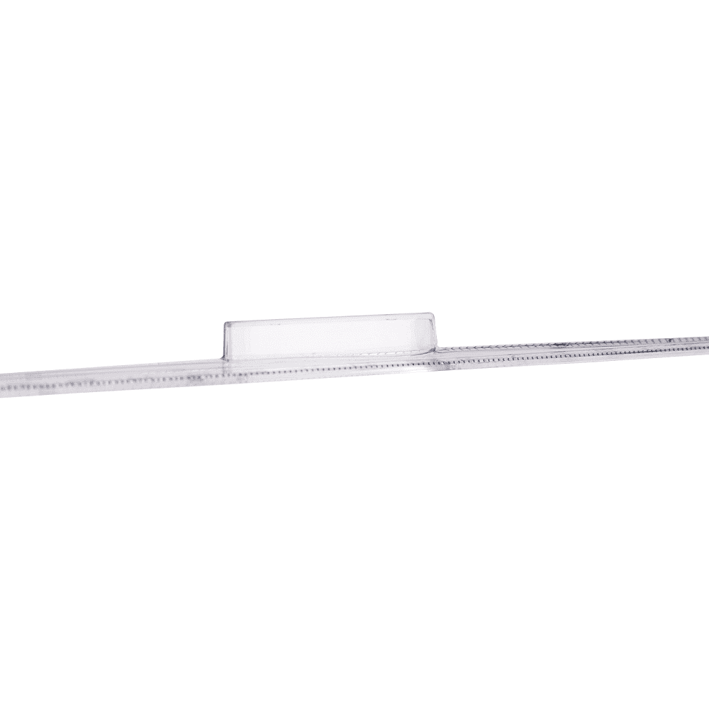 Линейка "Deli EG01612", 20 см, прозрачный - 2