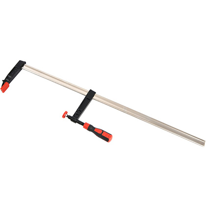 Струбцина F-образная Deli RS EDL111280Z, 120х800 мм, усиленная, черный, красный - 2