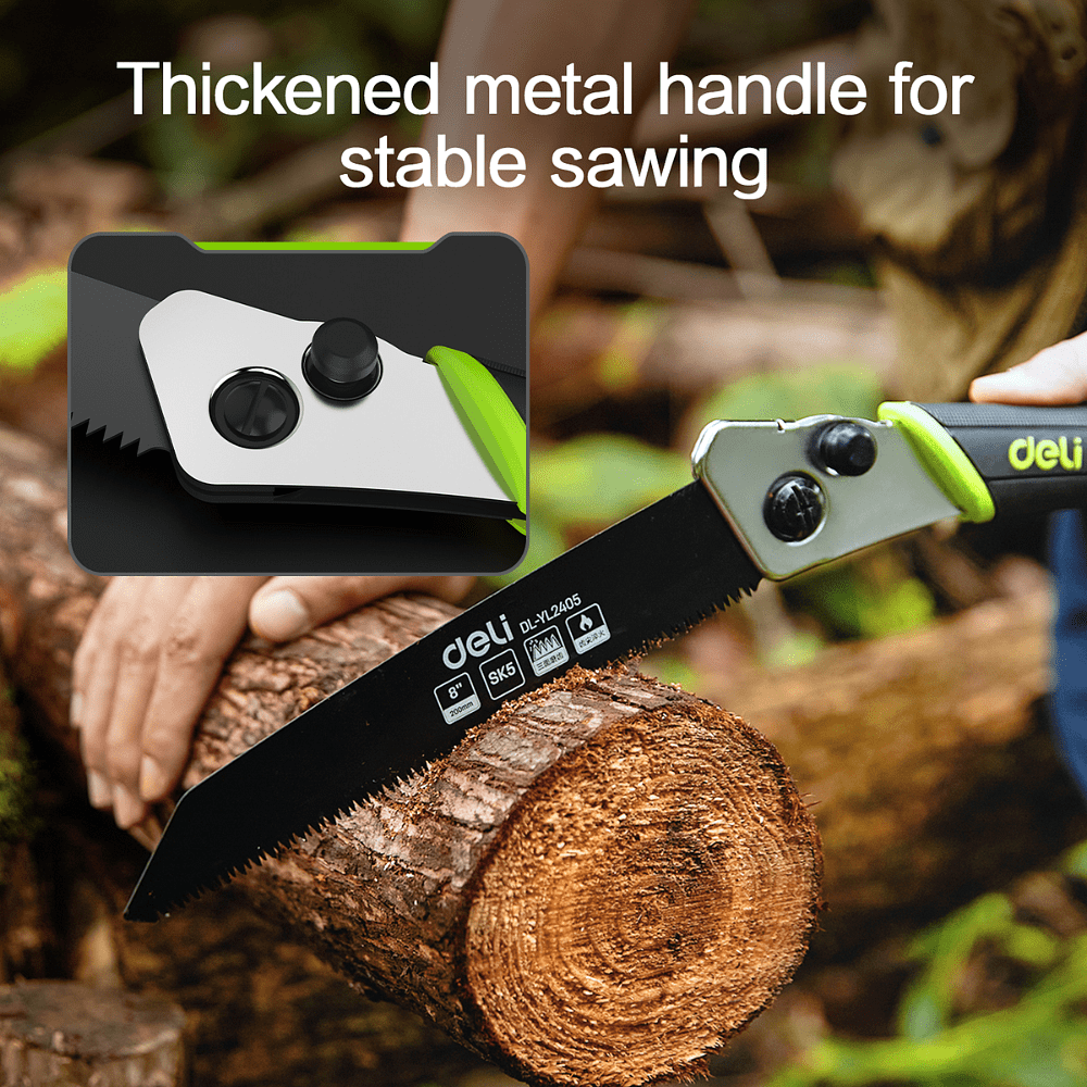 Пила садовая Deli GS EDL-YL2405, 203 мм, складная - 5