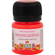 Краска акриловая неон "Декола", 20 мл