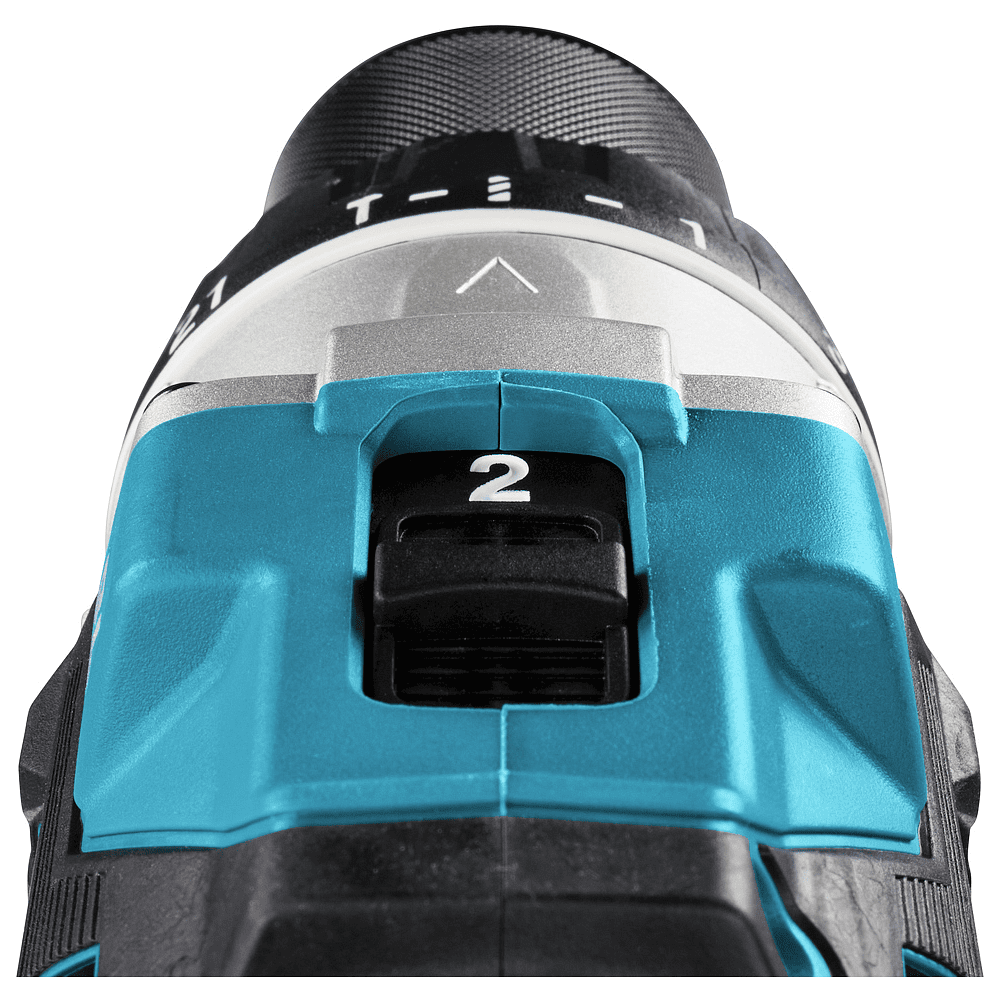 Дрель-шуруповерт аккумуляторная MAKITA DHP486RTJ, 18 В, 130 Нм, 5.0Ачx2, MakPac - 6