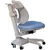 Кресло детское Comf-Pro UR-C3 SPEED ULTRA Chair, пластик, ткань, голубой джинс, пластик, корпус серый, с чехлом салатовым, серый - 4