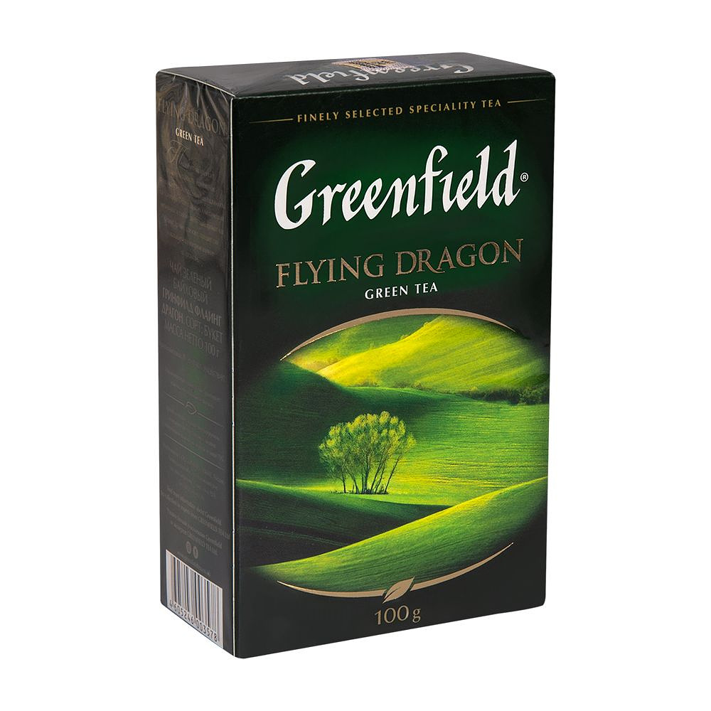 Чай "Greenfield" Flying Dragon, 100 г, зеленый