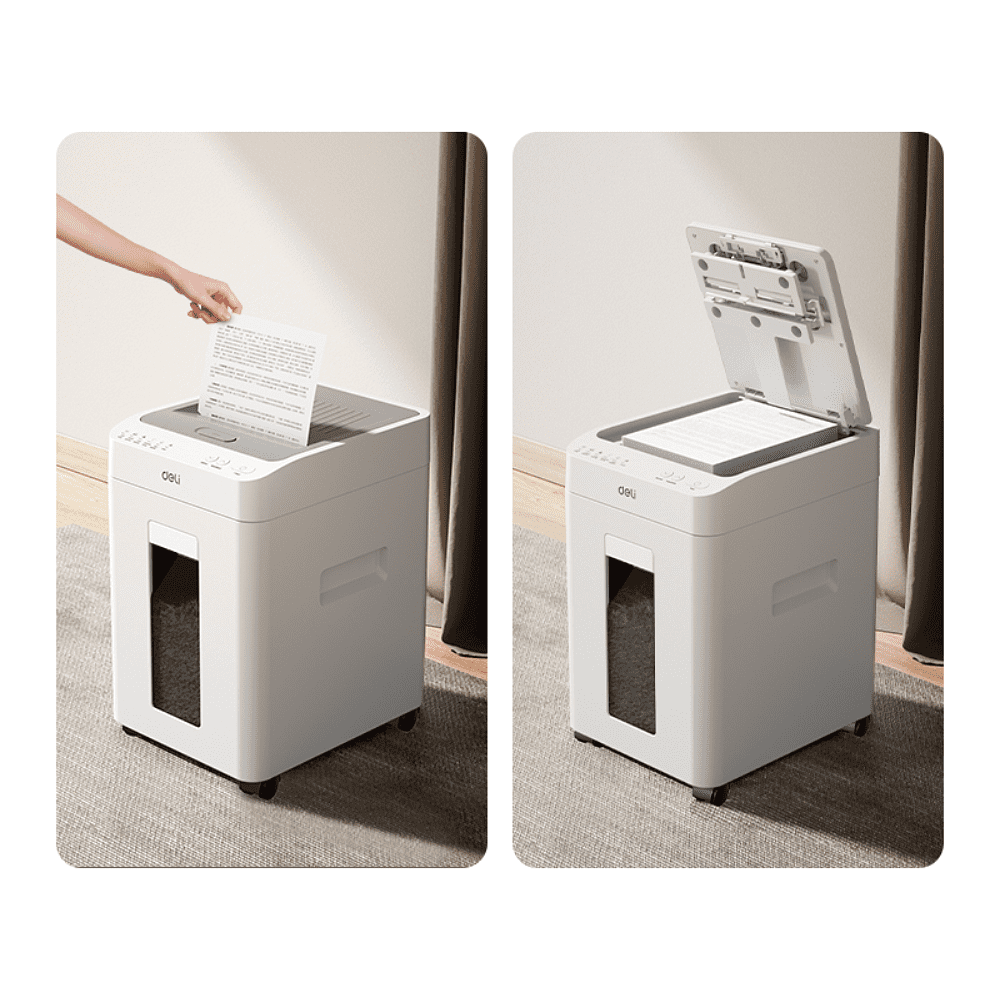 Уничтожитель Deli ET081, белый - 2