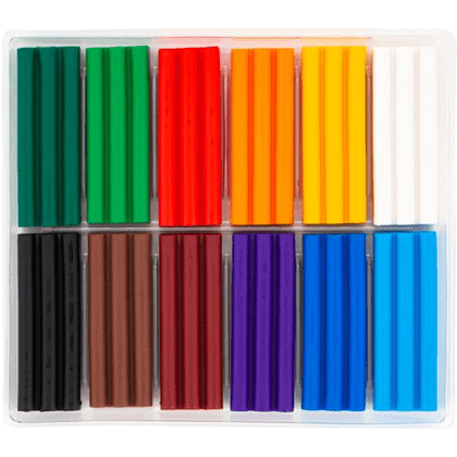 Пластика для моделирования "Я-Художник!", 12 шт. - 2