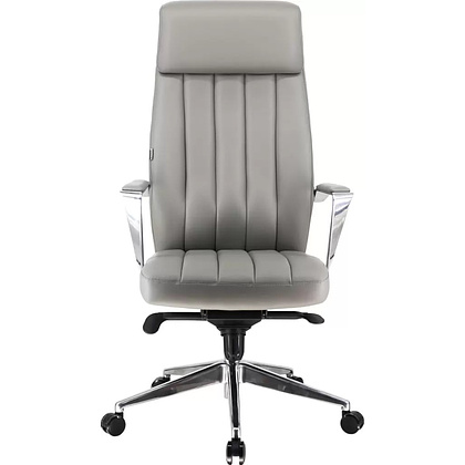 Кресло компьютерное EVERPROF Tokyo, экокожа, серый, металл - 2