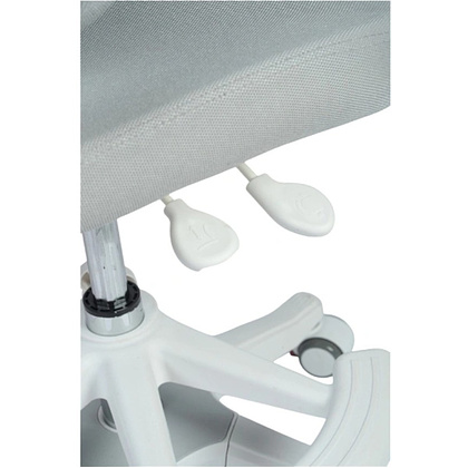 Кресло детское YOKA YC-10 Vally, сетчатая ткань, серый, пластик, белый - 6