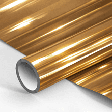 Бумага декоративная в рулоне "Металлик. Золото", 1х0.7 м, золотистый