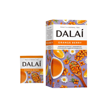 Чайный напиток "Dalai" Orange berry, 25 пакетиков х 1.2 г