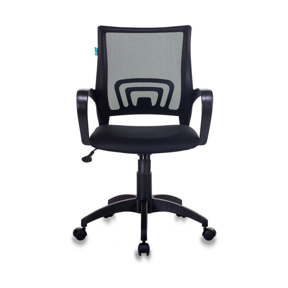 Кресло для персонала Бюрократ "CH-695N/BLACK", ткань, пластик, черный  - 5