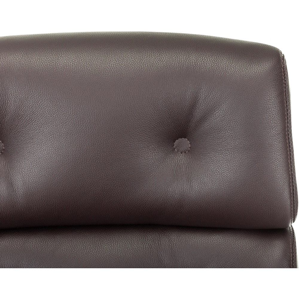 Кресло для руководителя Бюрократ DAO, кожа, коричневый - 9