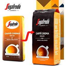 Кофе "Segafredo" Crema Dolce, зерновой, 1000 г