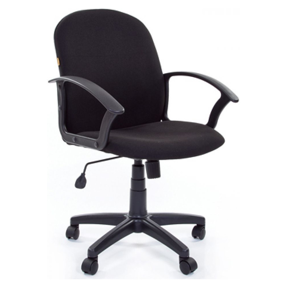 Кресло для персонала "Chairman 681", ткань, пластик, черный - 2