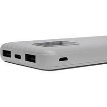 Внешний аккумулятор Power Bank "Wave 10", 10000 mAh, белый