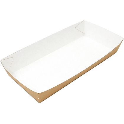 Контейнер бумажный универсальный, 180х80х30 мм, 220шт/упак, крафт - 2