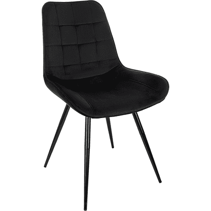 Стул Бюрократ "CH-K2_4", ткань, черный, металл, комплект 4 штуки - 2