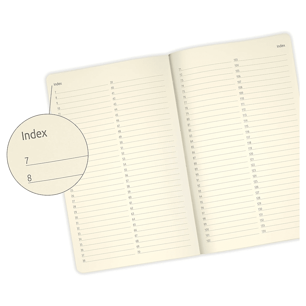 Блокнот "Copper baroqe", А5, 96 листов, черный, срез медный - 3