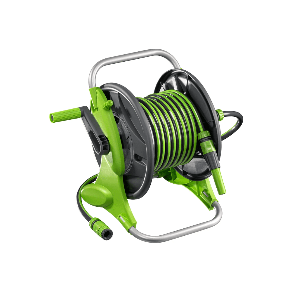 Шланг поливочный Amigo Grande 79605, на катушке, с распылителем, 1/2", 15 м - 2