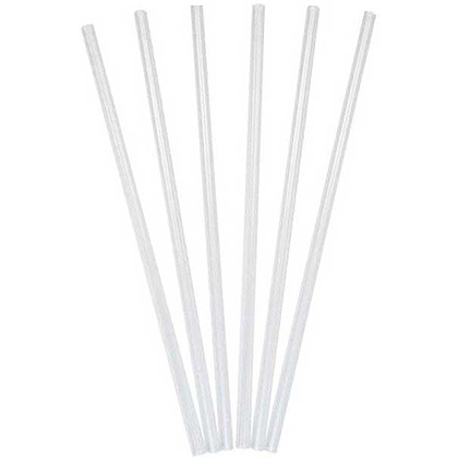 Трубочки для коктейля, 125x5 мм, 400 шт, прозрачные