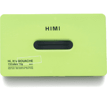Краски гуашевые "Himi Jelly Cup", набор 72 цветов, 12 мл, кювета, пластиковый футляр