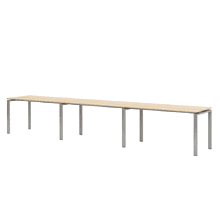 Коллекция Титан Бенч-система на 3 рабочих места ТН312ТР-3х1+ТН312К-22