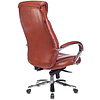 Кресло для руководителя Бюрократ T-9924SL, кожа, металл, светло-коричневый - 4