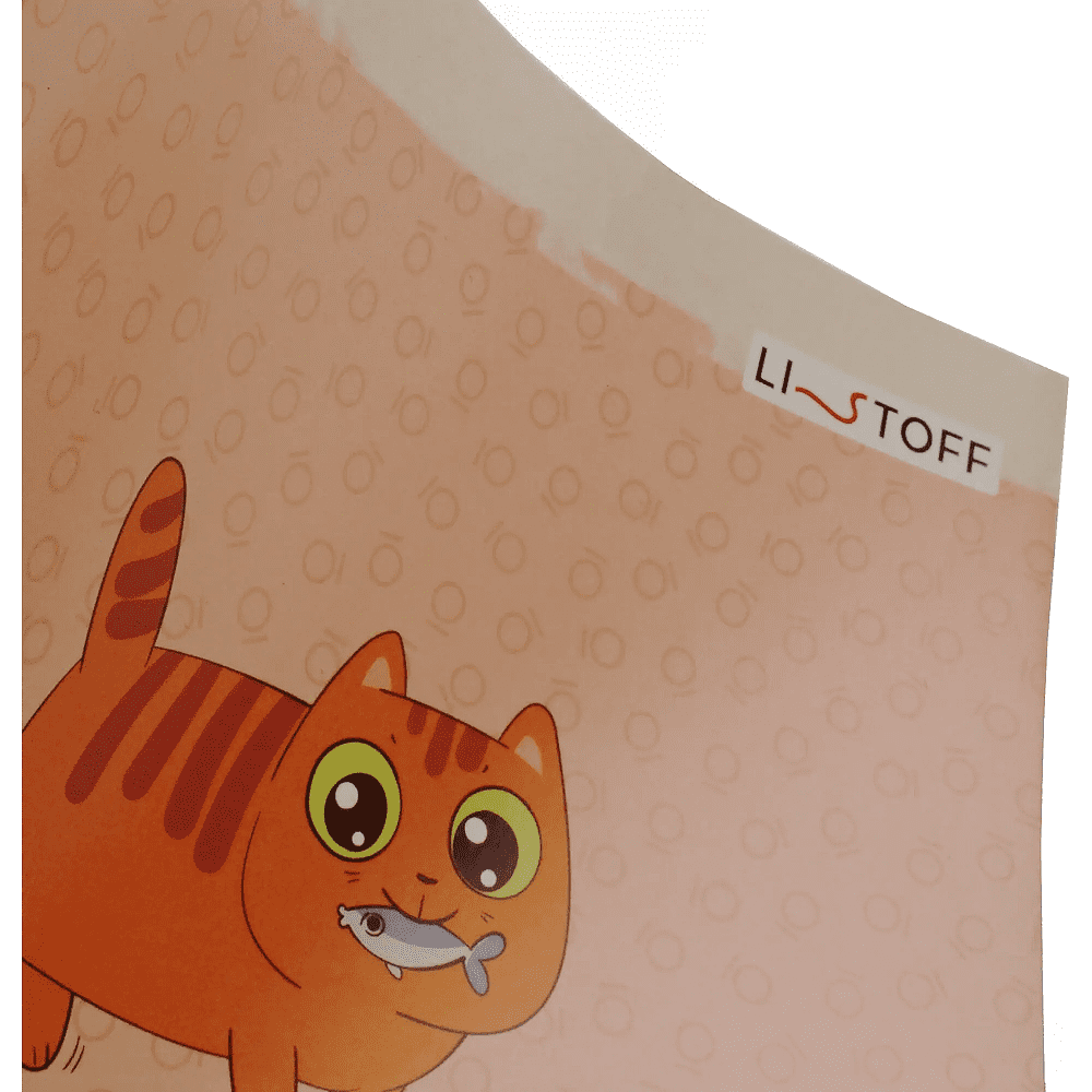 Тетрадь "Котики (Универсальная плашка)", А5, 12 листов, линейка, скоба сбоку, ассорти - 5