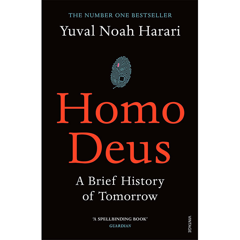 Книга на английском языке "Homo Deus: Brief History of Tomorrow", Харари Ю. 