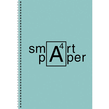 Тетрадь "Smart paper. No 2", А4, 80 листов, зеленый