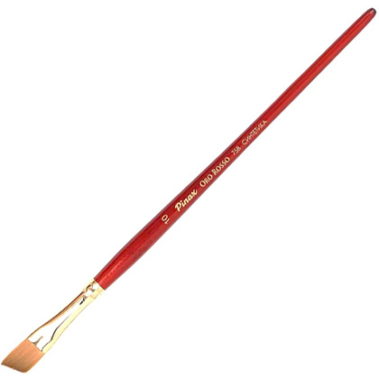 Кисть для рисования "Pinax ORO ROSSO №10" синтетика, скошенная
