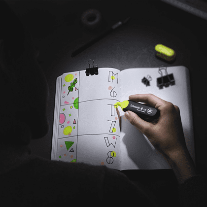 Маркер текстовый "Job", сиреневый - 3