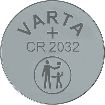 Батарейка литиевая дисковая Varta "Lithium CR2032", 2 шт - 2