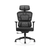 Кресло для руководителя SitZone U-062A сетка, черный - 2