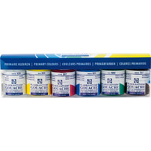 Краски гуашевые "Talens Extra Fine Quality", 6 цветов