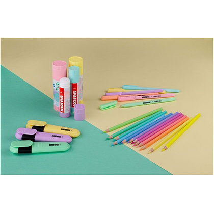 Набор маркеров текстовых "Bright Liner Pastel", 6 шт, ассорти - 4