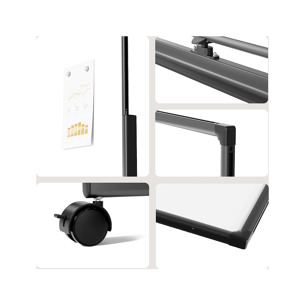 Доска полимерная "50104", 90х60 см, белый - 3