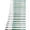 Кисть для рисования "Tintoretto Emerald", синтетика, круглая, №1 - 2