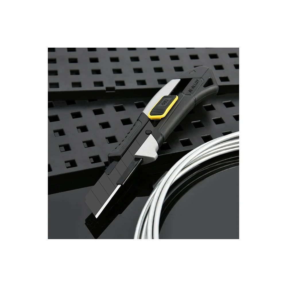 Нож универсальный "Deli DL4256", 18 мм, усиленный - 5