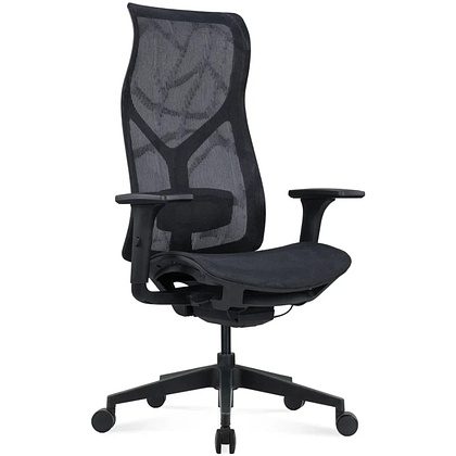 Кресло для руководителя SitZone CH-283A-P1 сетка, черный, -30%