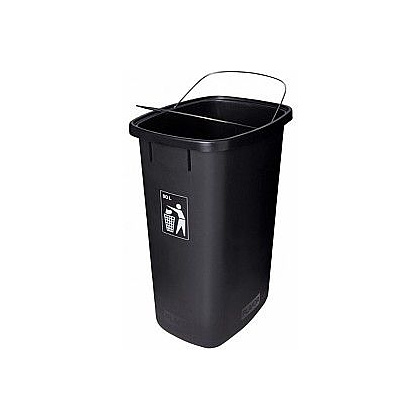 Урна Plafor Sort bin для мусора 28л, цв.черный - 2